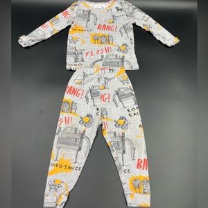 Books To Bed 12 Months kids PJ Robosauce themed